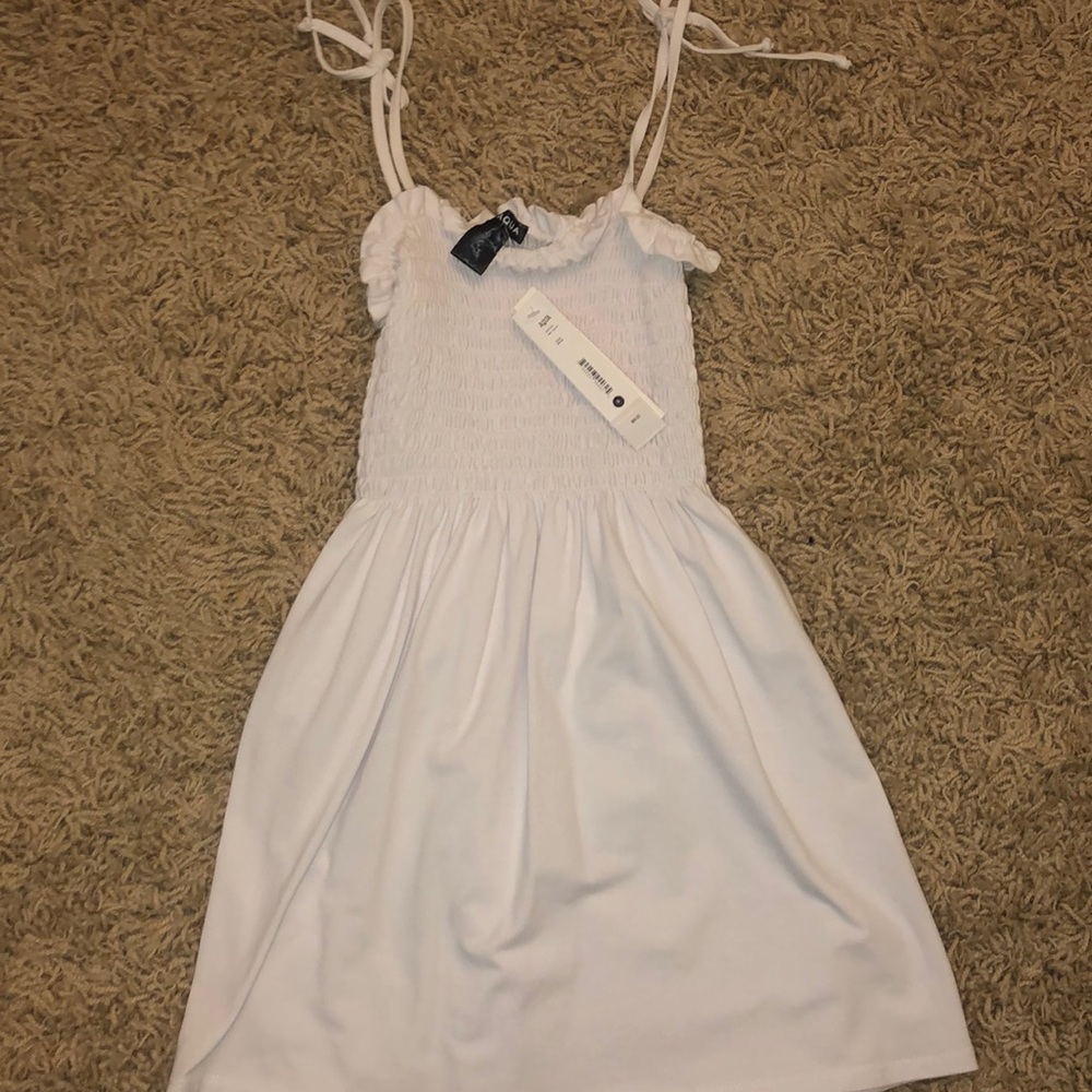 White dress
